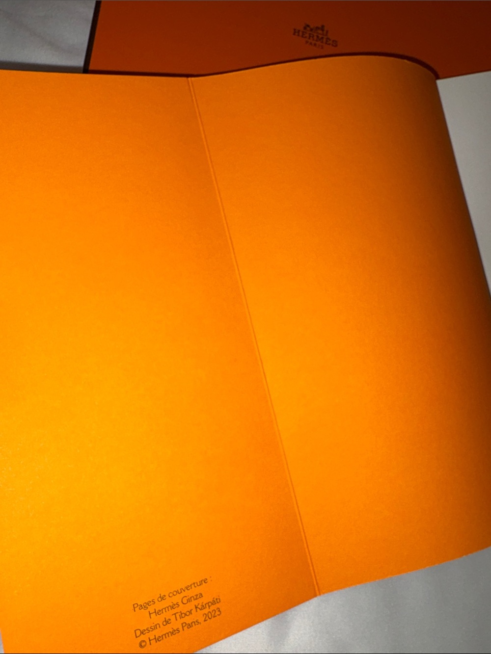 HERMES NWT Notebook “Maison Ginza” from Tokyo, Limited Edition MINT CONDITION - Picture 11 of 14
